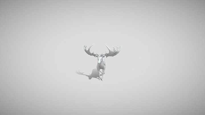 Deer Animation 3D Model