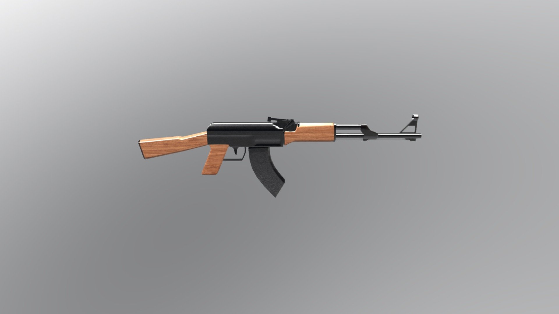 Ak-47 0 02 - 3D model by hcbertus [304cb6e] - Sketchfab