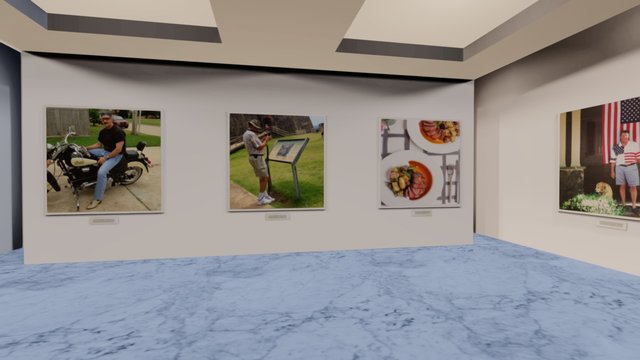 Instamuseum for @fashiondads_ 3D Model