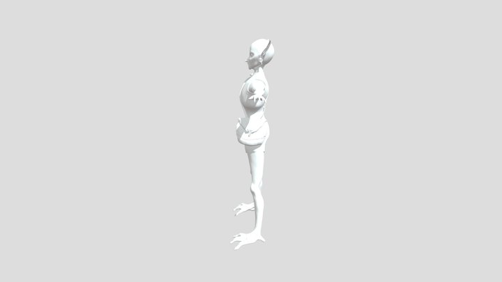 Night Plight - Cain Model V1 (Wip) 3D Model