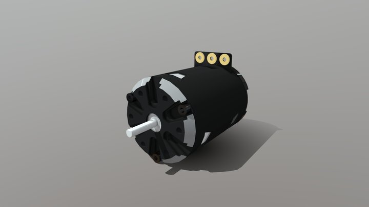 540 motor 3D Model