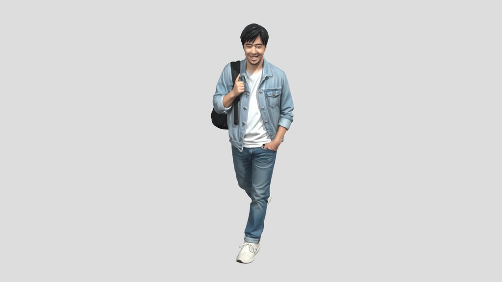 Casual Denim Traveler
