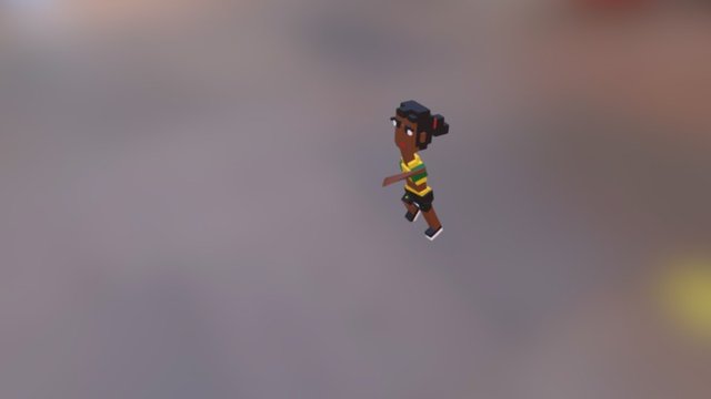 Jamaica3@running 3D Model