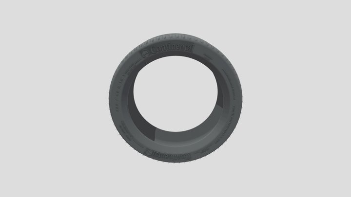 Continental Contisportcontact 5 SSR 3D Model