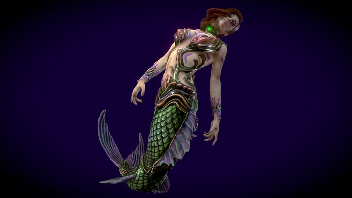Mermaid 3D Model