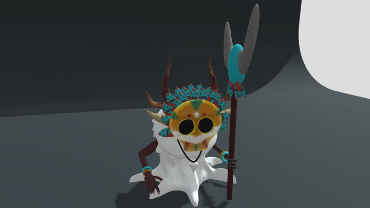 Shaman 3D Model