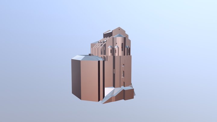 Sacra di San Michel 3D Model