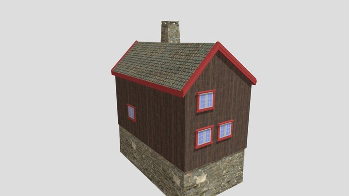 17th Century Norwegian Timber House