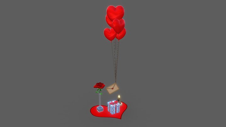 Valentin day : Love 3D Model