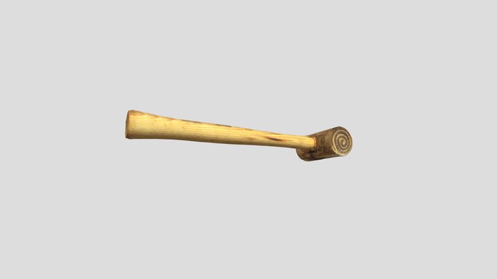Rawhide Mallet 3D Model