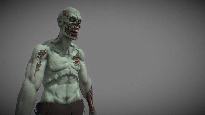 Zombie 3D Model