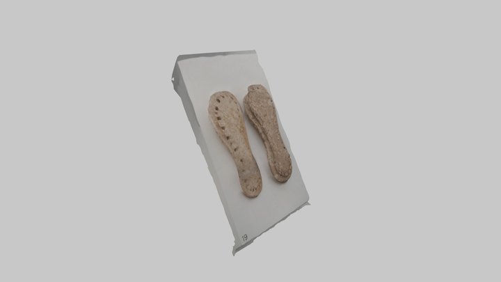 Sandálias de Alapraia 3D Model
