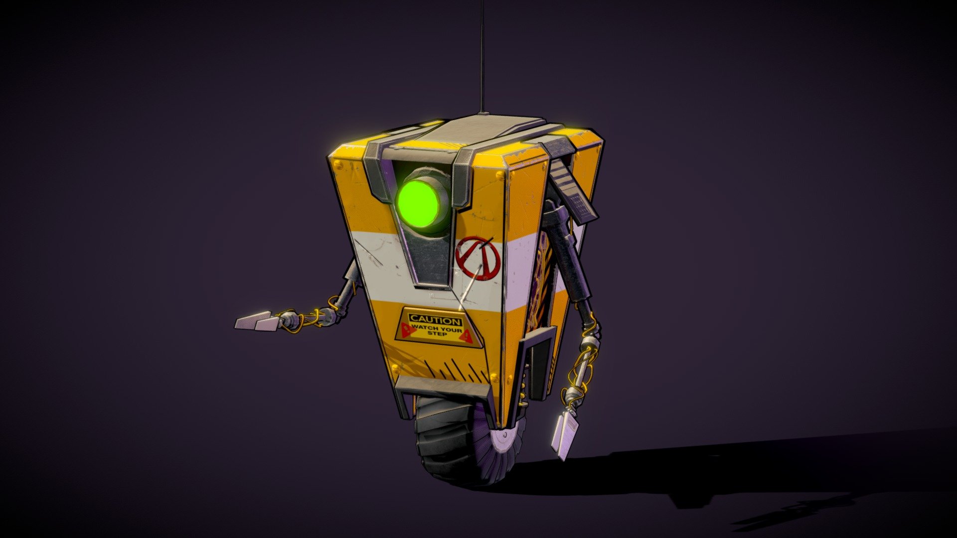 CLAPTRAP CL4P-TP - 3D model by VasiliyWos [305ab15] - Sketchfab