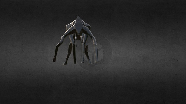 Jinshin-Mushi Species [FEMUTO] Rigged Model 3D Model