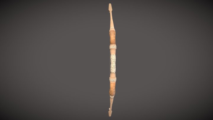 Bow Old Wood 3D Model