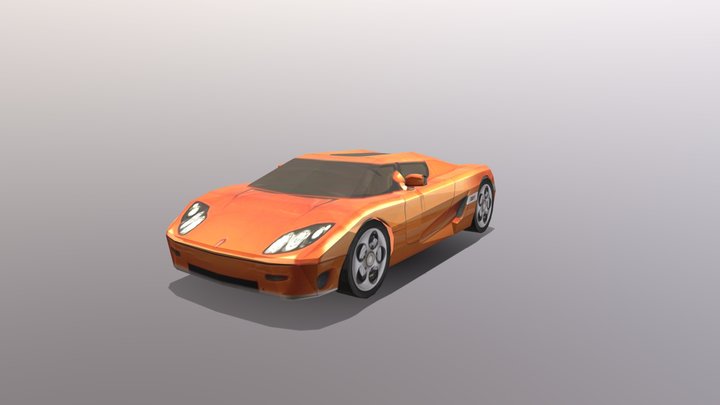 Koenigsegg CCR - Super Drift NitroStream – Gratis 3D-model STL