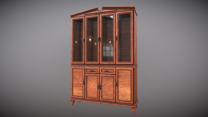 90's hutch 3D Model