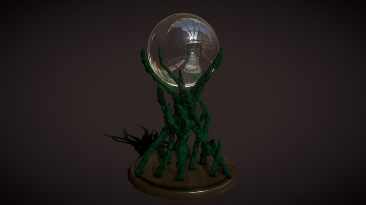 Crystal Ball 3D Model