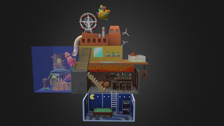 Small World 3D Model