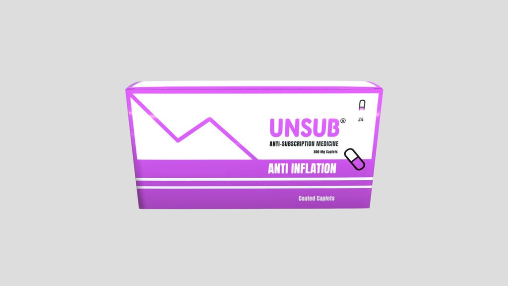 UNSUB® Anti-Inflation - Anti-Sub Medicine