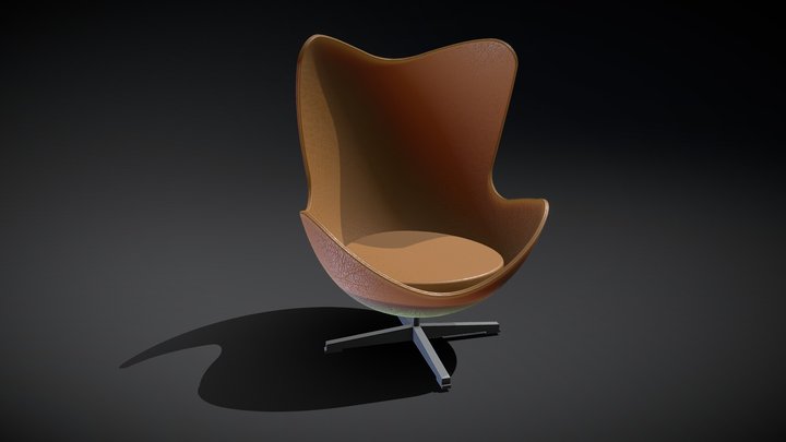 EGG CHAIR 3D Model