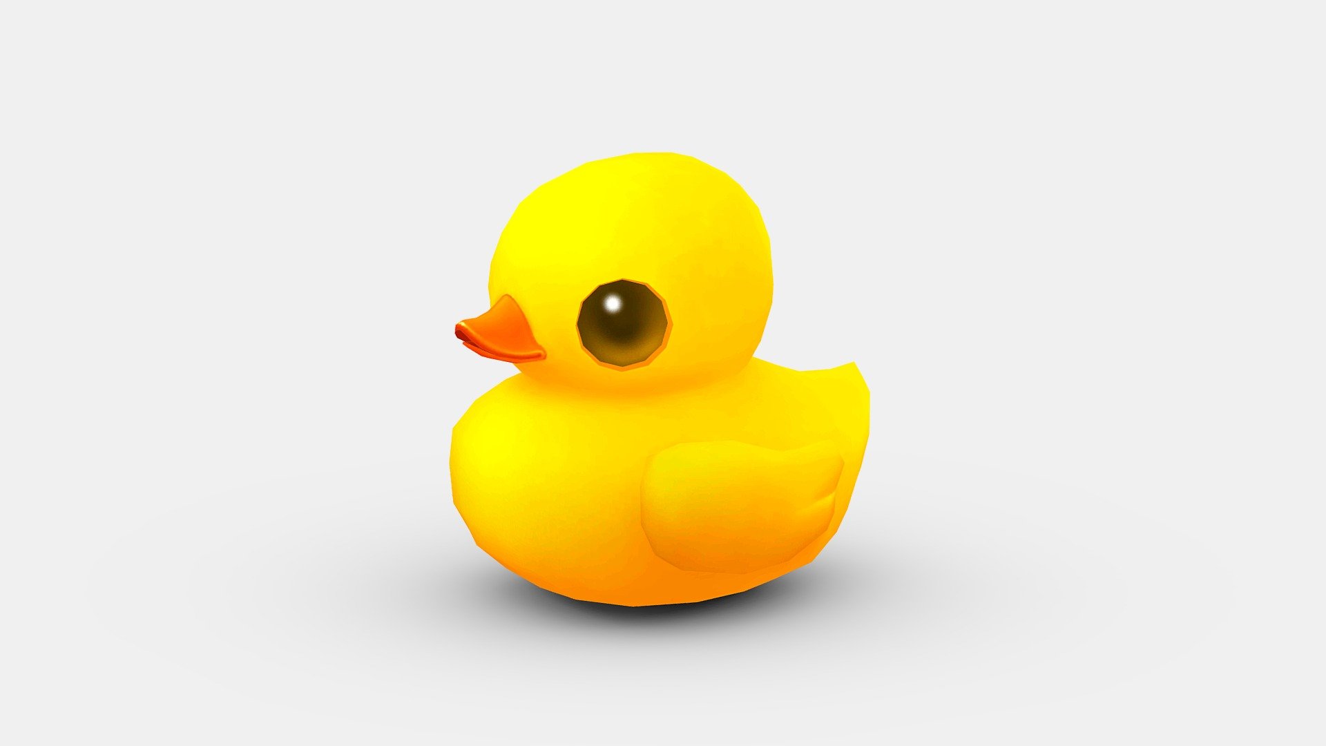 Cartoon little yellow duck - baby duck - Buy Royalty Free 3D model by  ler_cartoon (@lerrrrr) [3063375]