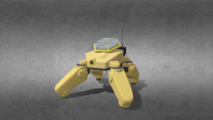 Tanque Examen 3D Model
