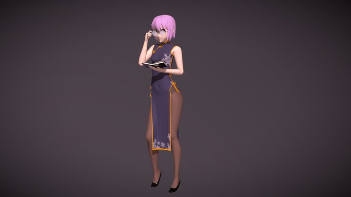 Yuki Qupao 3D Model
