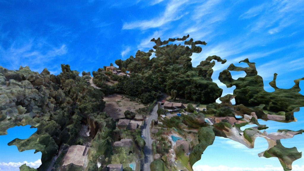 Terra Verde Simplified 3d Mesh