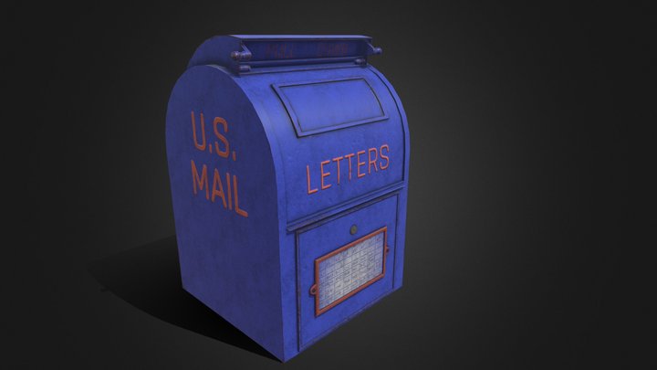 MailBox 3D Model