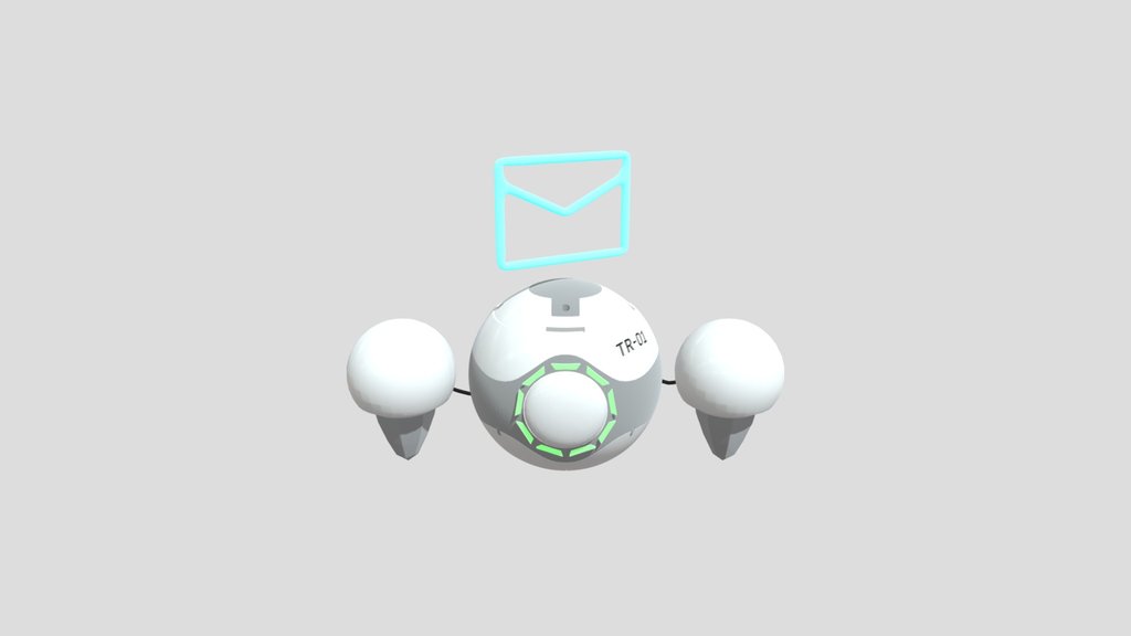 Robot Drone Mail Delivery
