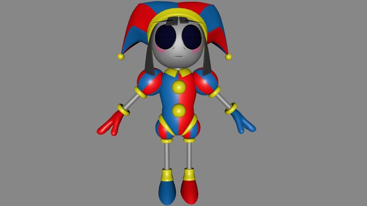 The Amazing Digital Circus [STUDIO VIEW] | Pomni 3D Model