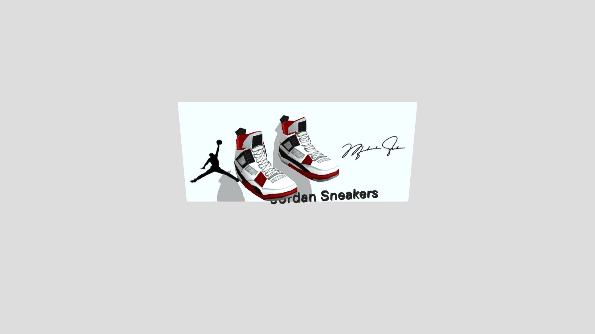 Jordan Sneakers - Download Free 3D model by klia3ds (@bayanikahlia ...