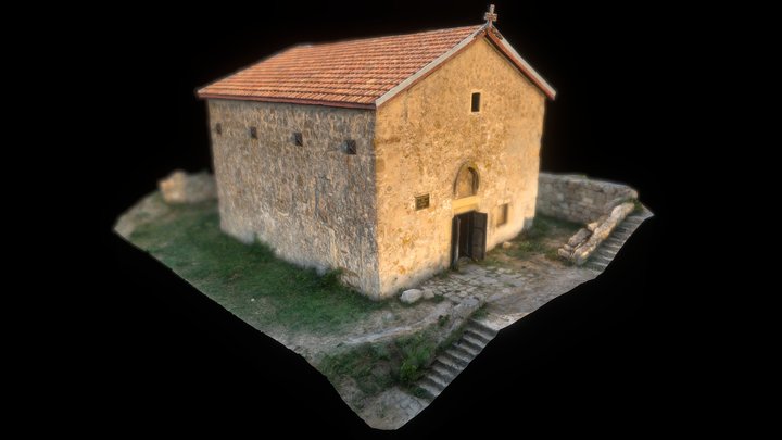 The Church of Dmitriy Solunskii 3D Model