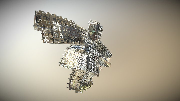 太極。Taichi 3D Model