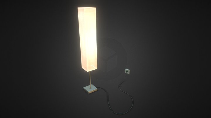 Standing lamp 3D Model
