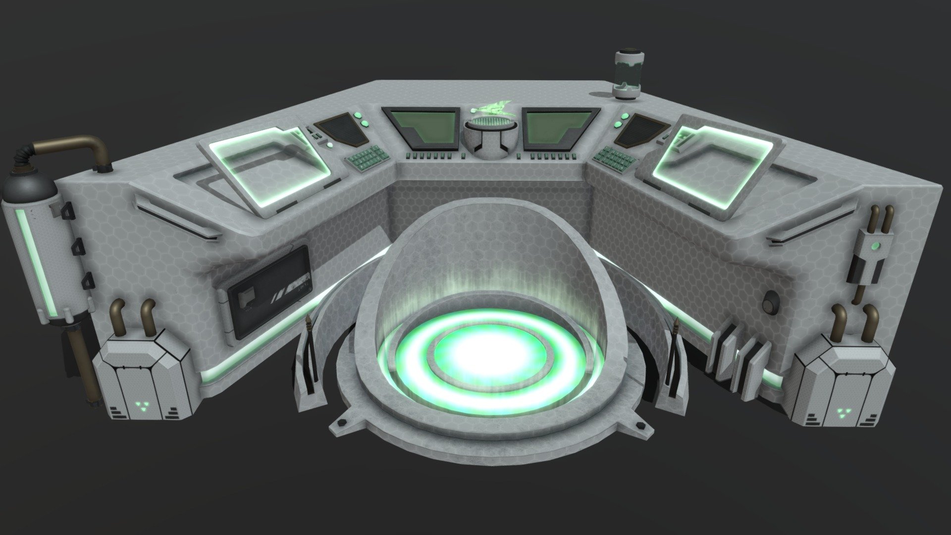 Sci-fi Teleporter (Solar Explorer)