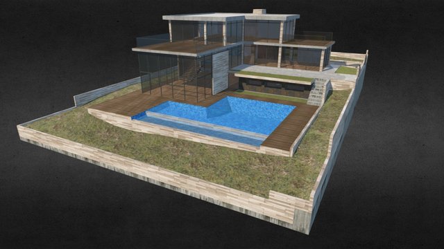Concept Home 3D Model
