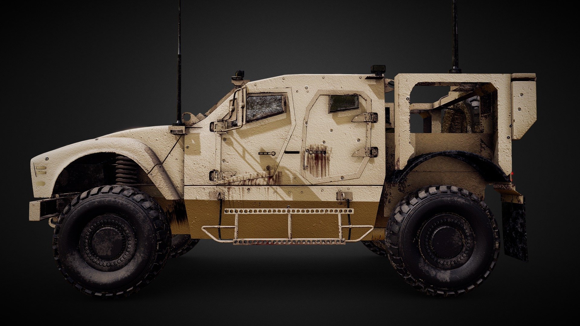 Oshkosh M-ATV - Download Free 3D model by blarg (@blarg1) [3069b96 ...