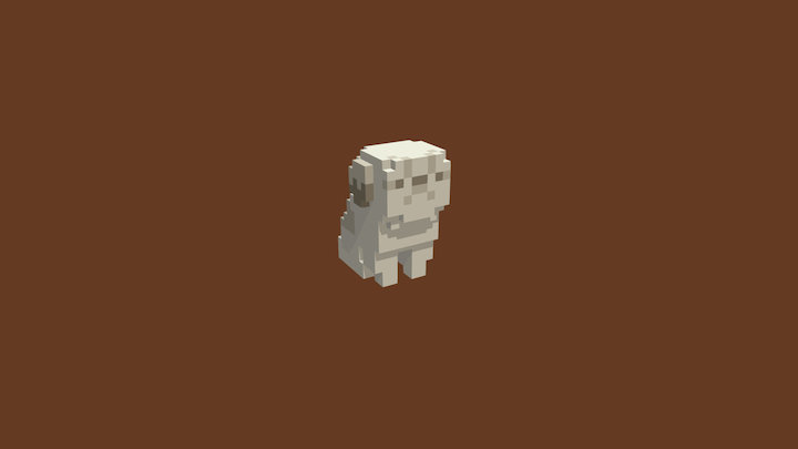 Shobe Voxel 3D Model