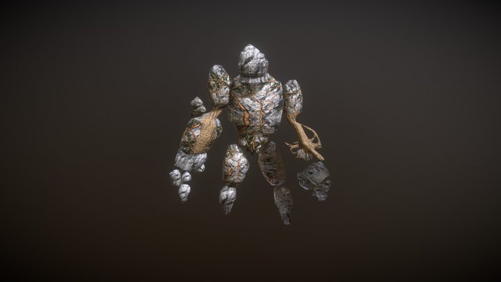 Earth Elemental 3D Model
