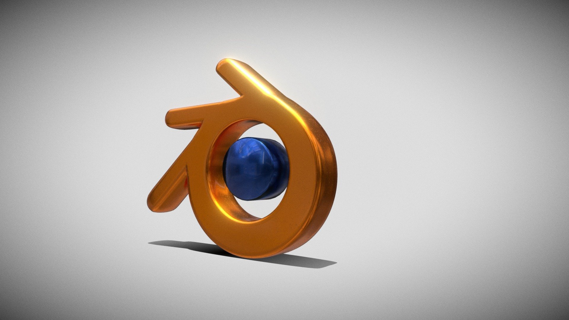 Blender logo Download Free 3D model by Cleydson.Paes [306c96c