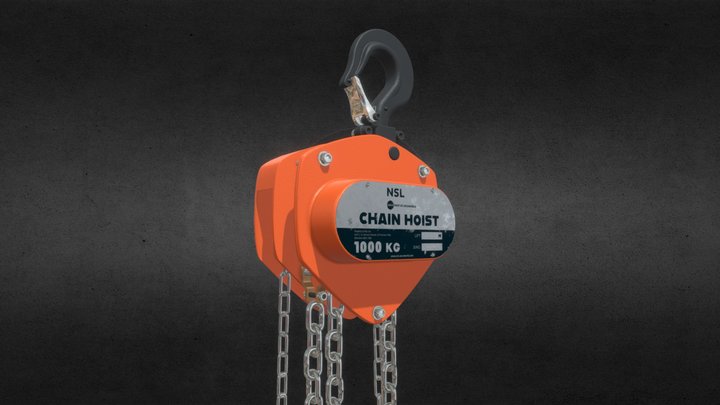 Chain Hoist_1 3D Model