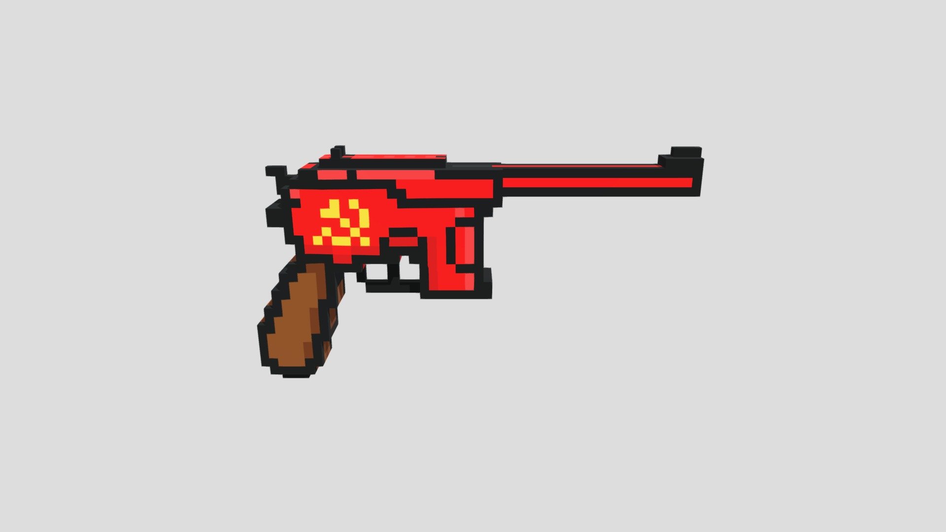 Old Comrade Model Pixel Gun 3D Download Free 3D model by FREAXZGaming