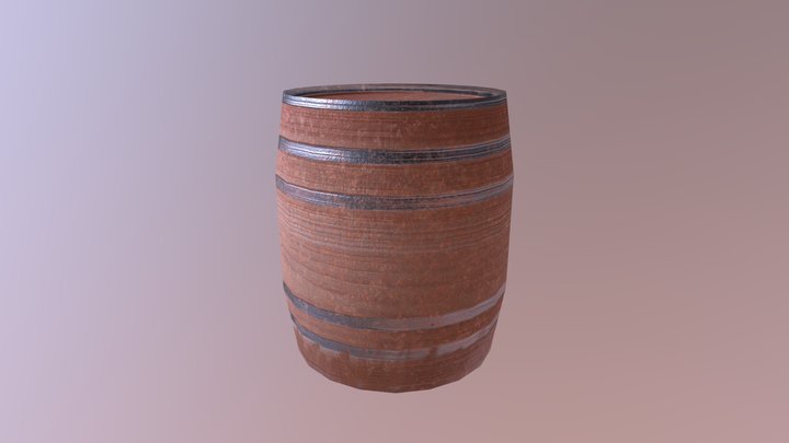 Barrel 3D Model