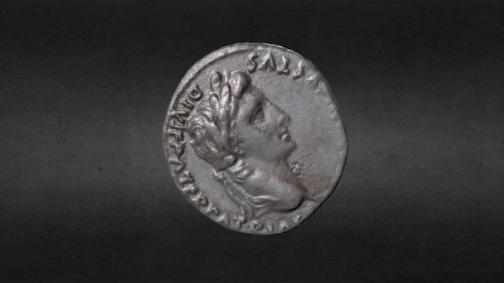 Denarios de Augusto (27 a.C.-14 d.C.) 3D Model