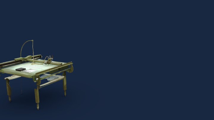 Table de Dessin 3D Model