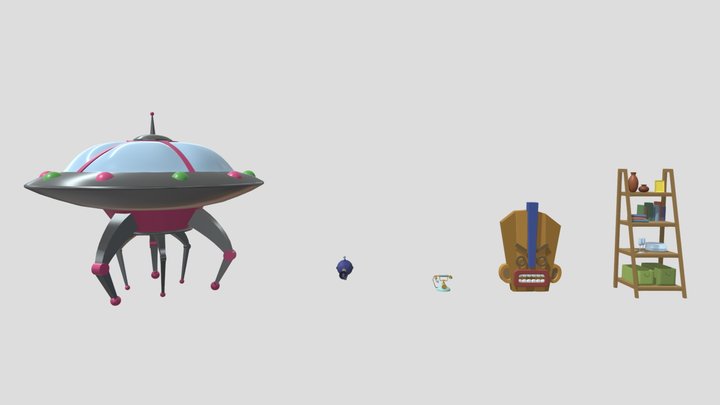 Colouring homework 3D Model
