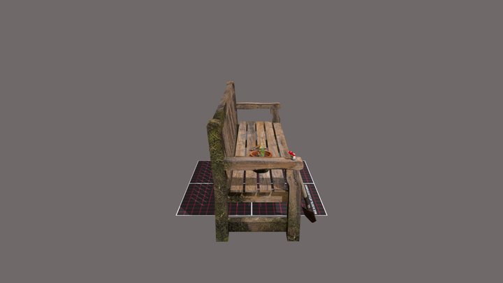DAE 5 Finished props - Forest Loner 3D Model