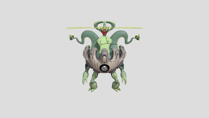 Snakepit - Ben 10 3D Model